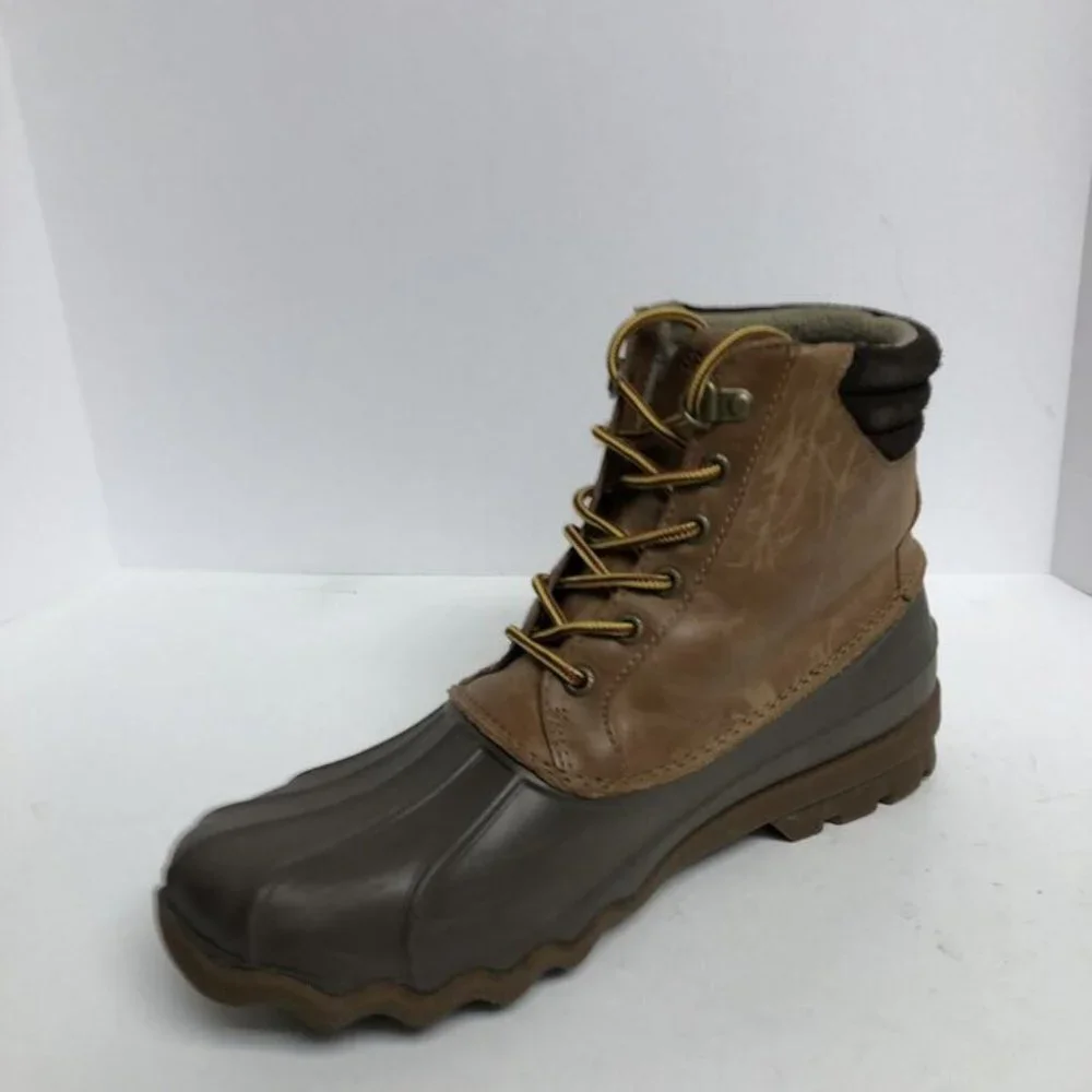 Sperry Mens Brewster Waterproof Boot Tan Size 8.5 M